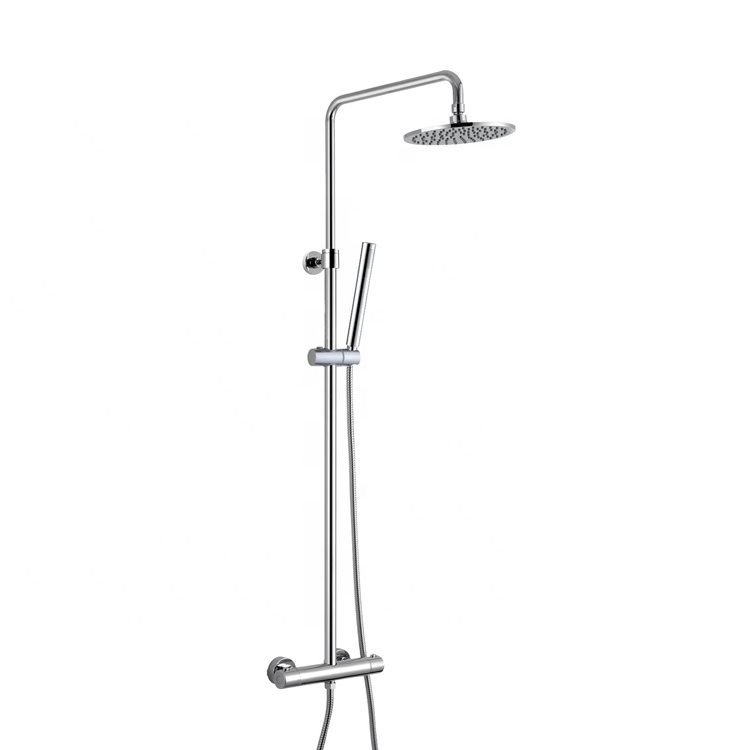 Stainless Steel Thermostatic Shower Column Set